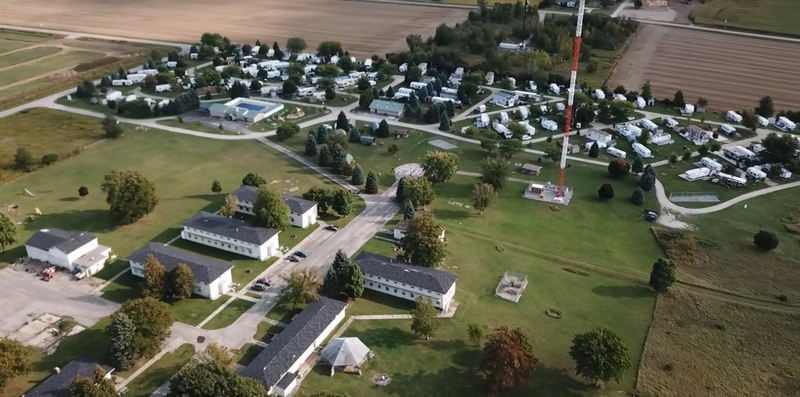 Port Austin Air Force Station - From Skycam Media On Youtube
